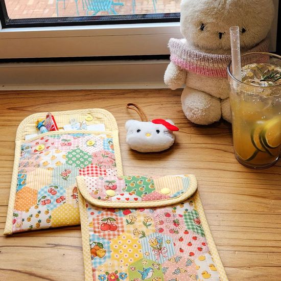 후르츠바스켓 패브릭 전자책 이북리더기 파우치