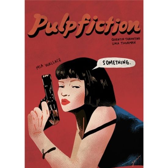 Pulp fiction / 일러스트 액자