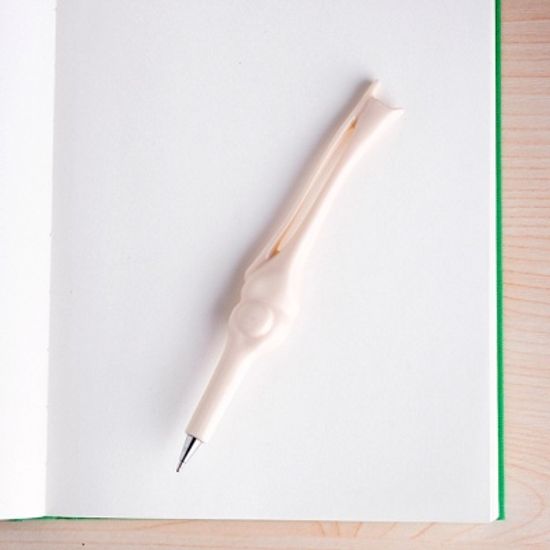 디자인볼펜 오싹 뼈다귀볼펜 / 검정색 판촉볼펜