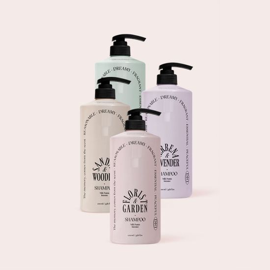 [1+1] 오디드 밀크프로틴 퍼퓸샴푸 1,000ml 4종