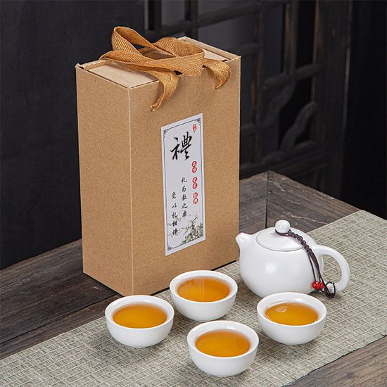 [쿠킹홈] 4인 도자기 찻잔 선물세트