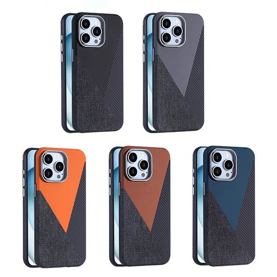 아이폰 16 15 14 13 패턴 가죽 맥세이프 호환 케이스