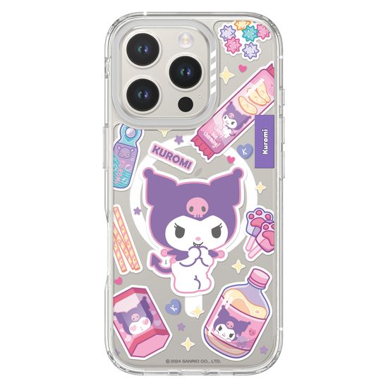 산리오 크리스탈 맥세이프 투명 아이폰 케이스