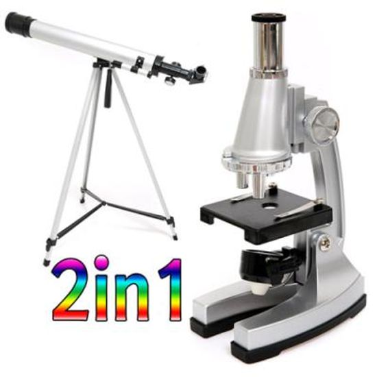 [무료배송][DASOL]2in1 천체망원경과 현미경 특가세트