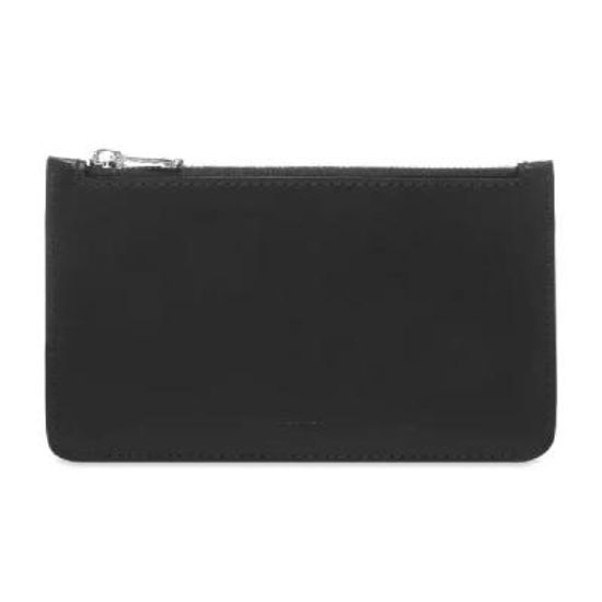 아페쎄 APC 지퍼 카드홀더 카드지갑 LZZ BLACK