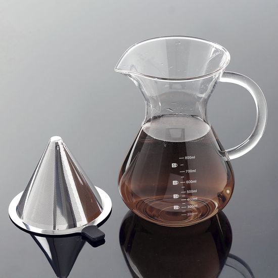 소울카페 필터 드립서버 세트 내열유리 카라페서버