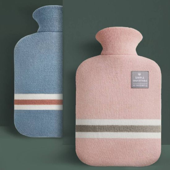 물주머니 찜질팩 핫팩 보온주머니 온열 니트주머니