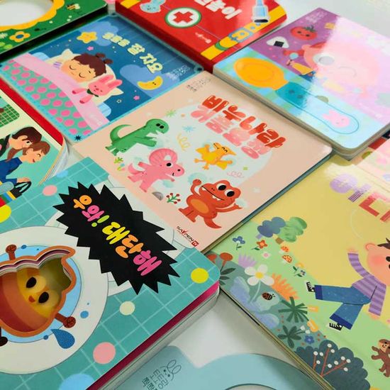 토토랑 짝짝짝 생활동화15종세트-사운드북 조작기능북