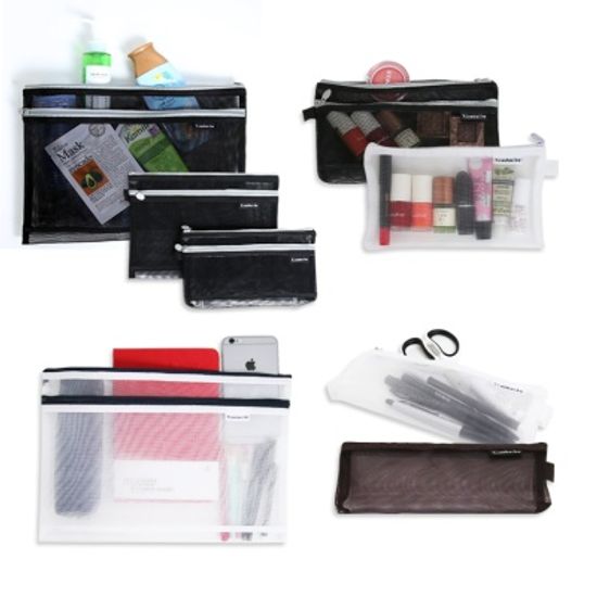 파우치 / 여행용파우치 / 화장품파우치 / 매쉬파우치