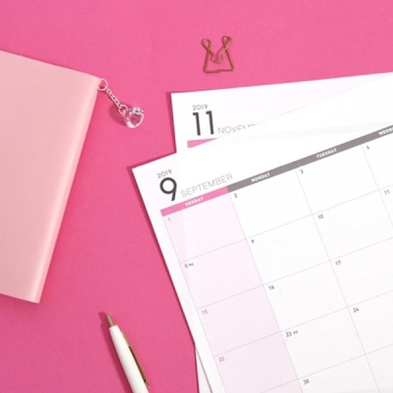 2019 BUT TODAY MOUSE MAT SCHEDULER