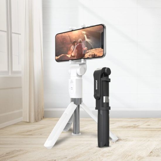 튤립 블루투스 셀카봉 삼각대