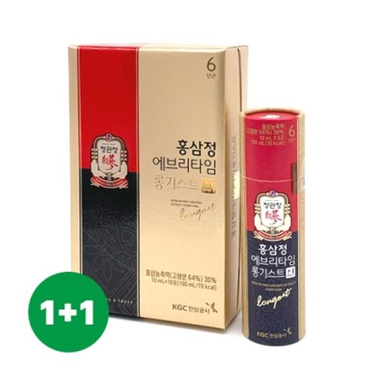 [1+1] 정관장 홍삼정 에브리타임 롱기스트 (10포)