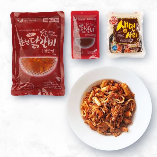 [2kg]춘천 강명희 통다리살 춘천 웰빙 닭갈비