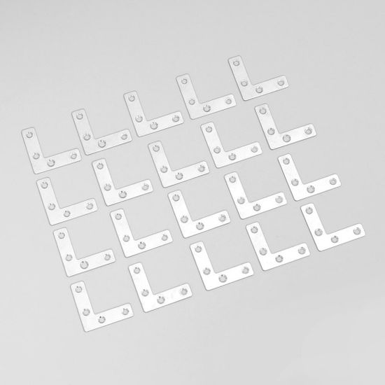 영달철물 ㄱ자 평철 20p 가구 보강 연결부품