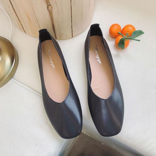 여성 클래식 유광 플랫슈즈(WFH3AUY)