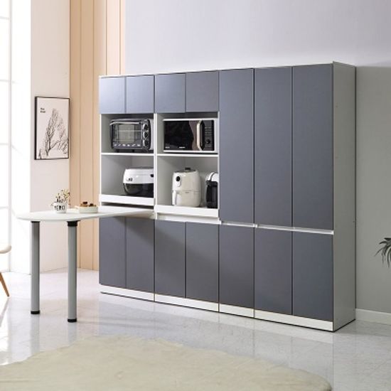 루블린 주방 수납 식탁 렌지대 세트 도어형 (착불)