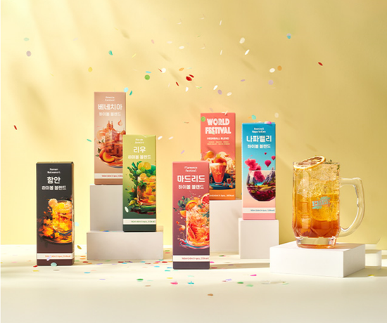 무알콜 칵테일 홈파티 이블 하이볼 샘플러 1box(5포)