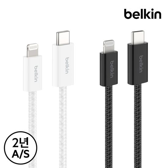 벨킨 27W C to 라이트닝 충전 케이블 1.5M CAA017qc