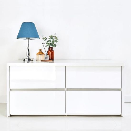 렛잇비 2단 와이드 거실장 (착불)