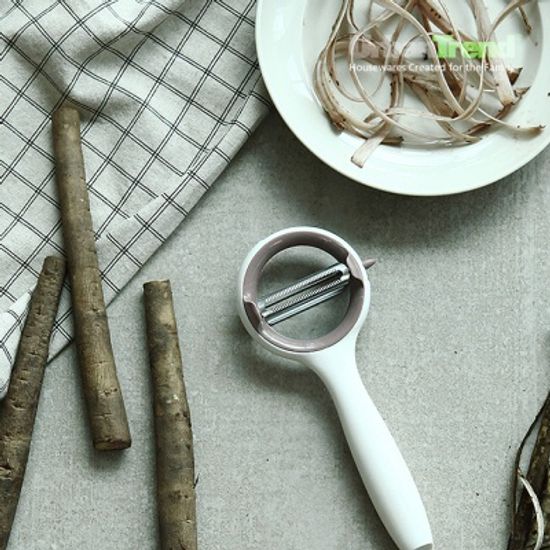 링고 회전식 멀티 야채 필러 그레이