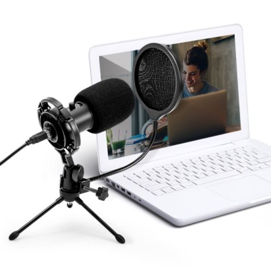 개인방송USB마이크 풀세트_MK2092UB