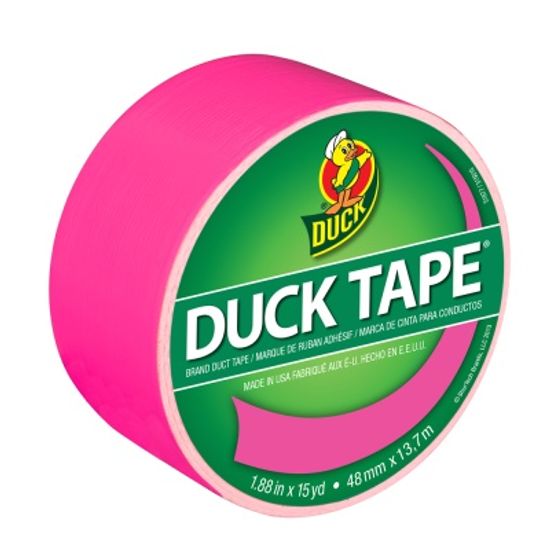 덕테이프 컬러 바닥 라인 덕트테이프 네온핑크 색상