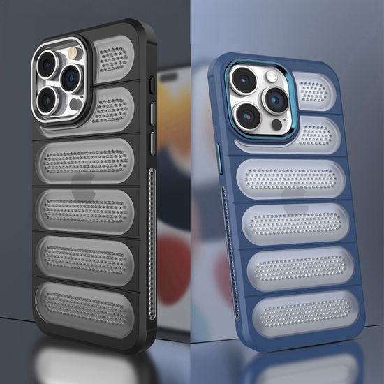 아이폰 16 15 14 13 12 메쉬 발열 쿨링 매트 케이스
