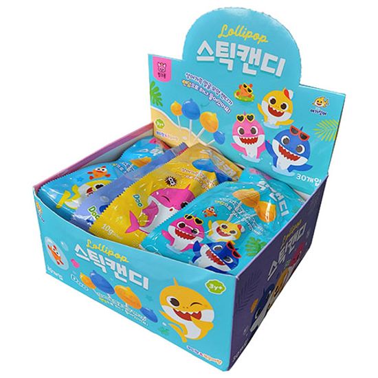 핑크퐁 아기상어 스틱 캔디 사탕 10g X 30개