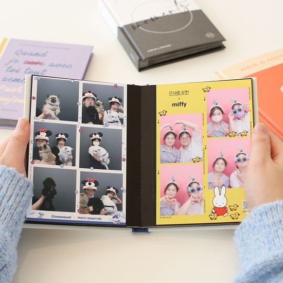 마이팔레트 접착식 앨범 포토인생 네컷앨범