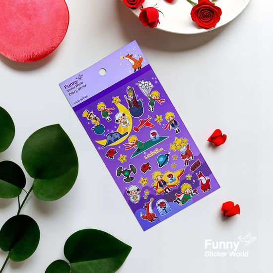 퍼니스티커 AT-218 어린왕자 아트지 다이어리데코