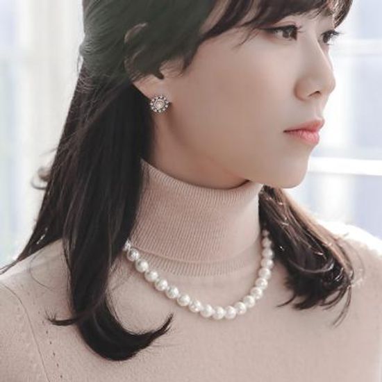 바이데이지 Bn0358 인어의눈물 오로라진주 목걸이
