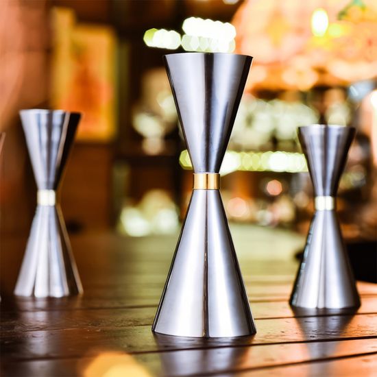 칵테일 지거 위스키 하이볼 눈금 계량컵 30/60ml P919