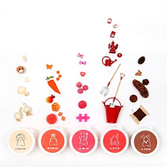 [아리부바] 클레이 그라데이션 : 살구계열 Set