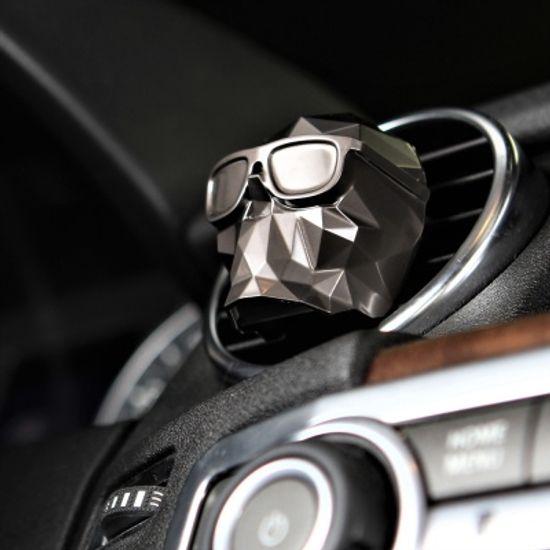 센트몬스터 해골 고급 차량용 방향제 디퓨저 스컬