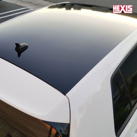 HEXIS 자동차 데칼스티커 루프스킨 중형용