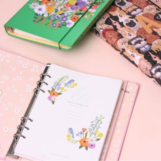 WEEKLY 6RING 위클리 6공 바인더 만년 다이어리