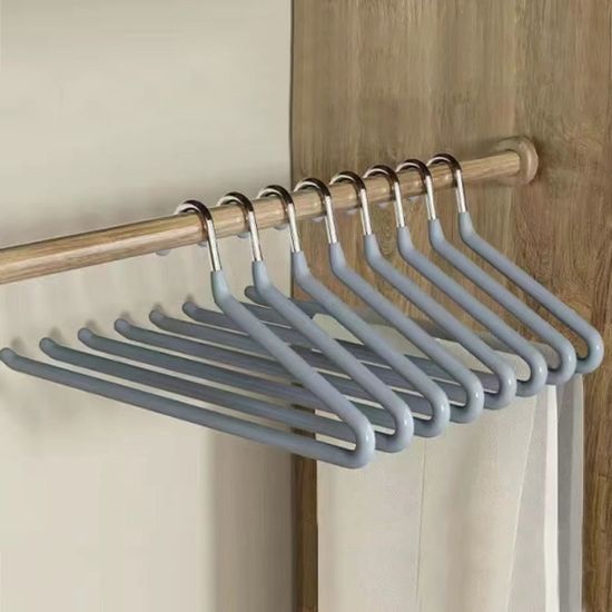 제트 논슬립 바지걸이 10p세트 하의 치마 코팅 옷걸이