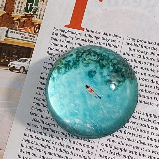 마이시리즈 바다 스노클링 유리문진 윤슬 파도