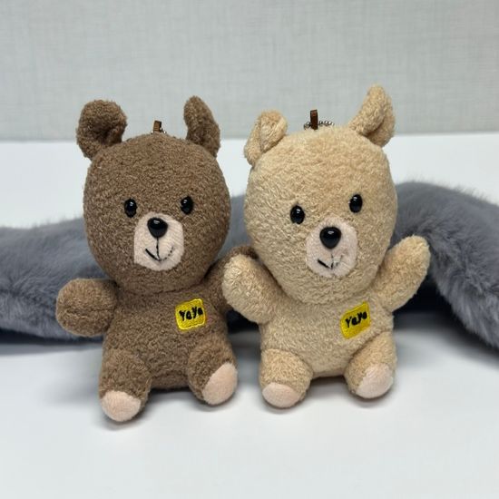 야야 곰돌이 인형 키링 키홀더 가방걸이 열쇠고리 키