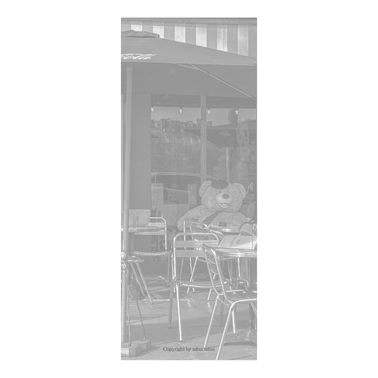 [와이드/세로형] 유럽엽서(양면) 18 숙취 곰돌이