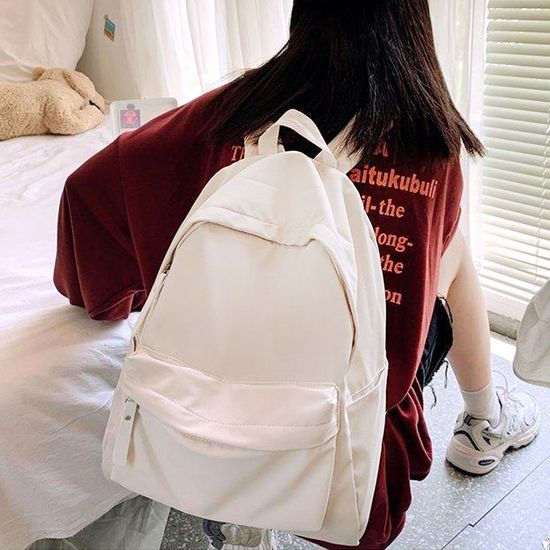 캐주얼 백팩 여대생 남성 학생 노트북 가방(WDB8A7C)