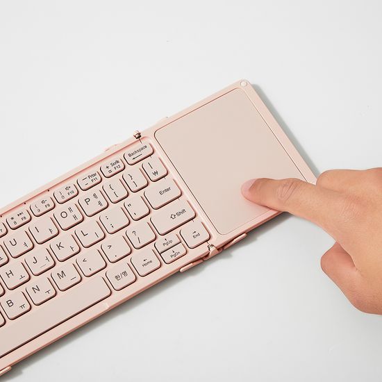 아이노트 무선 접이식 LED 키보드 X-FOLDING RGB