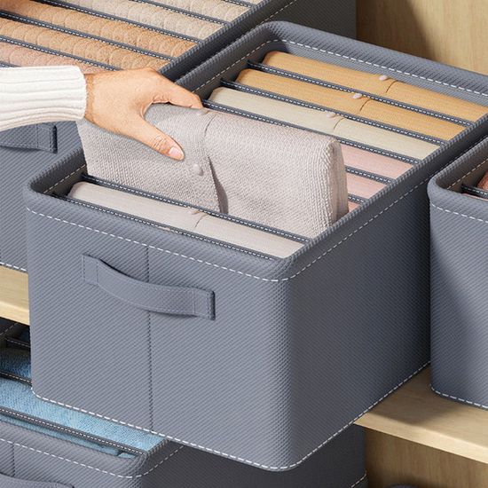 다용도 패브릭 접이식 옷정리함 3size