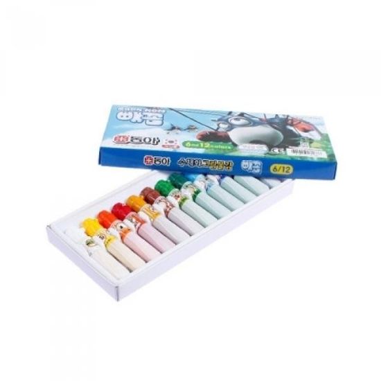 동아 빼꼼 그림물감 6ml 12색