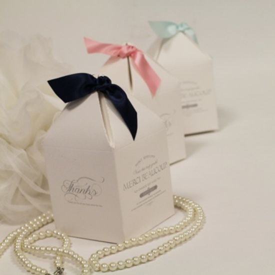 아이씨엘 삼각 - Silver White lovely thank (2set)