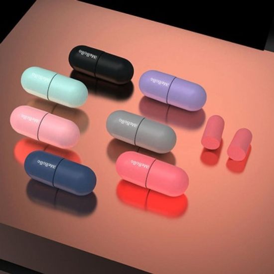 컬러 미니 이어플러그 캡슐 귀마개 층간 소음 차단