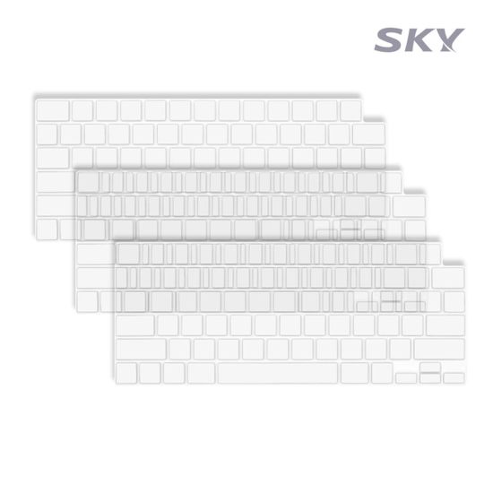스카이 맥북 실리콘 키스킨 3개입 세트 SKY-PE30