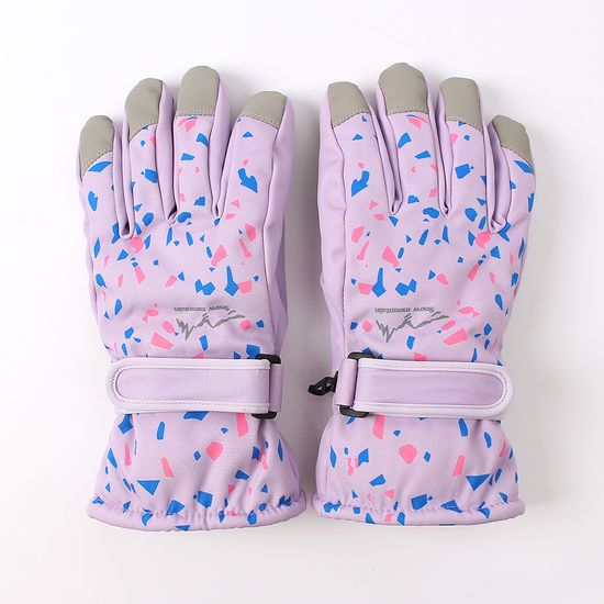 팔레트 방한 터치 스키장갑 여성 스포츠 보드 장갑