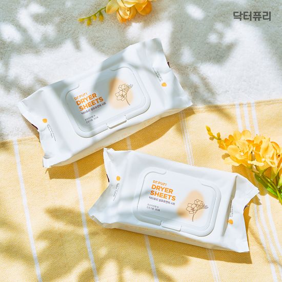  닥터퓨리 건조기용 섬유유연제시트 80매