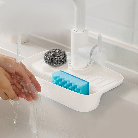 데바 물빠짐 싱크대 다용도 수세미 수납 받침대